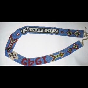 American Indian hat band hand made in 1949 Paiute